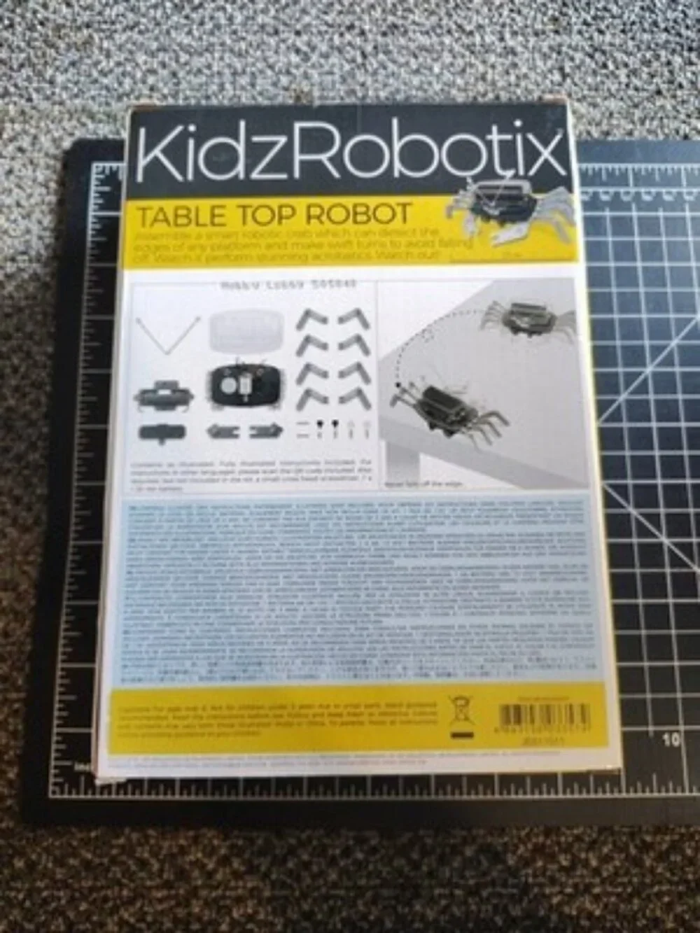 New Sealed KidzRobotix Table Top Robot Crab Kit – STEAM Build Toy Ages 8+